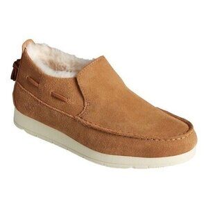 SPERRY Moc Sider Base Core Shoe Tan Suede Men’s Size 11.5 NEW